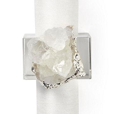 Geode Napkin Ring - Set of 4