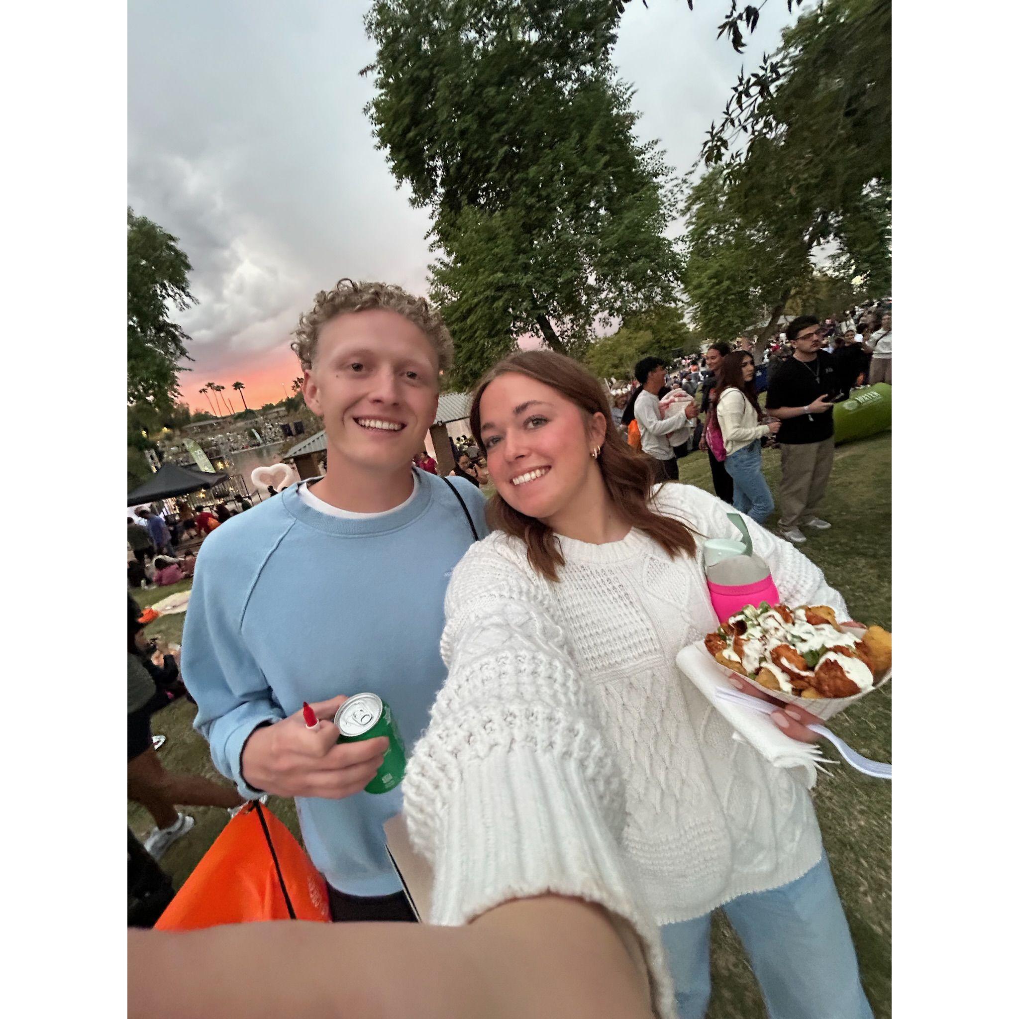 Lantern Festival for Rachel's birthday