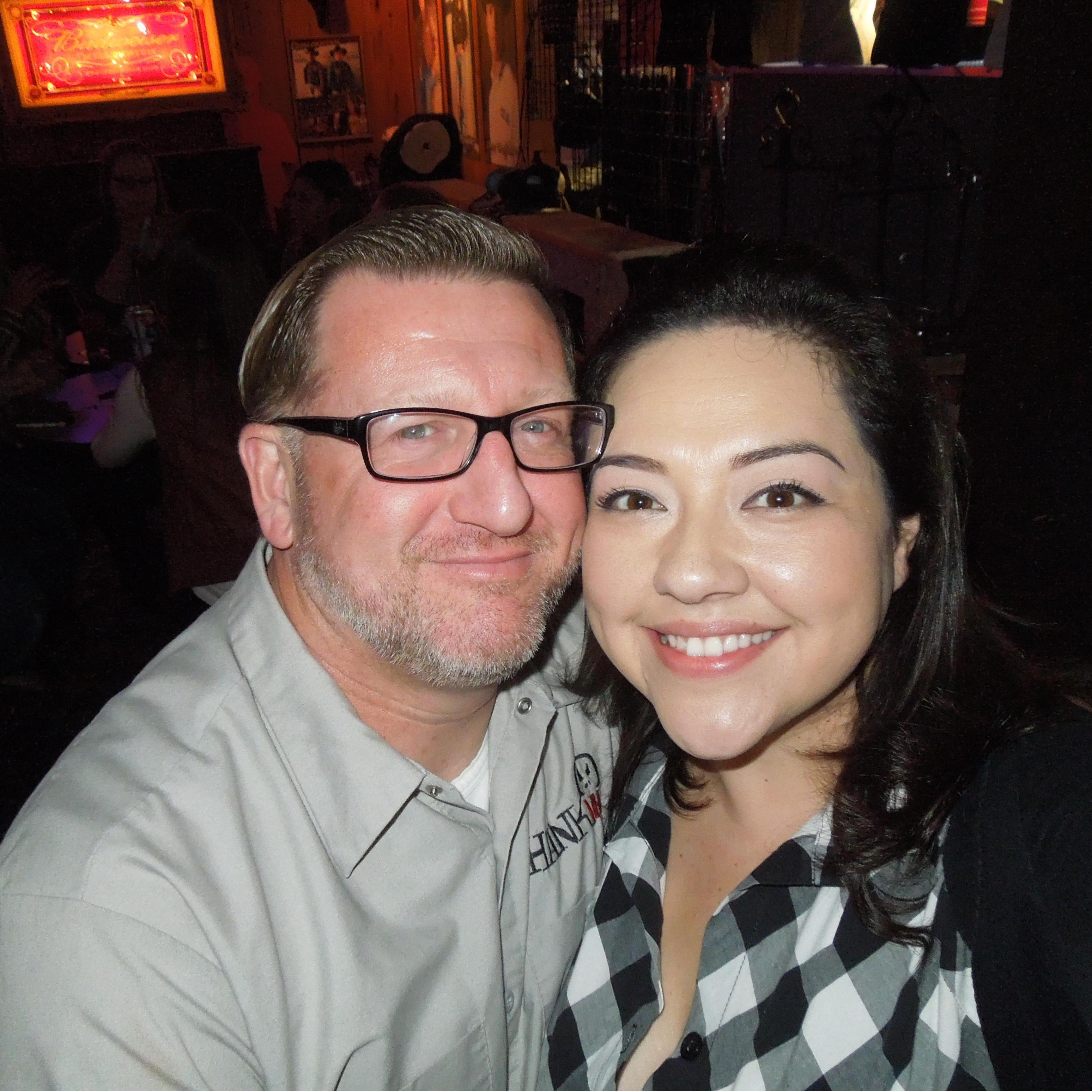 This is one of our first pictures together.