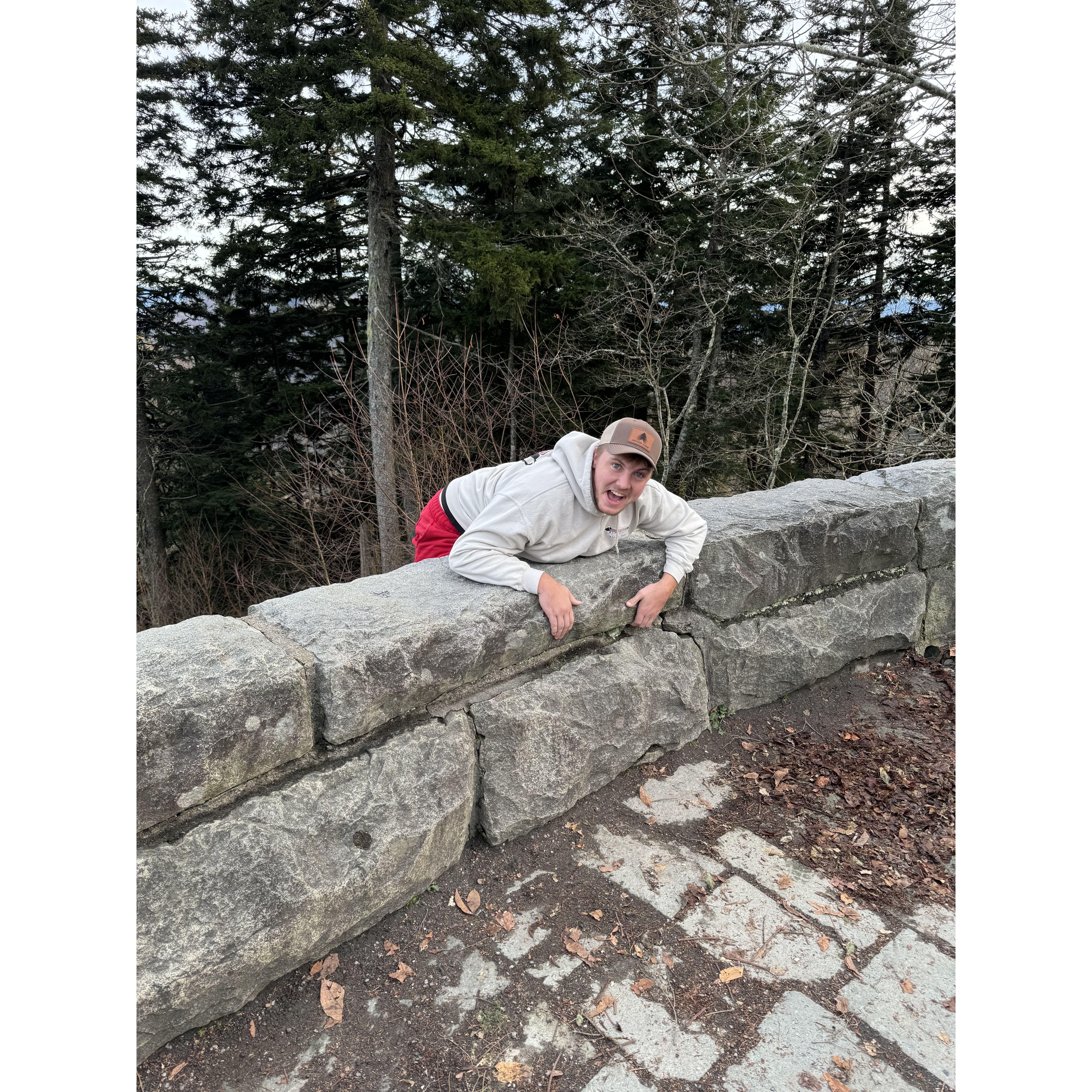 Skylar fell off the mountain