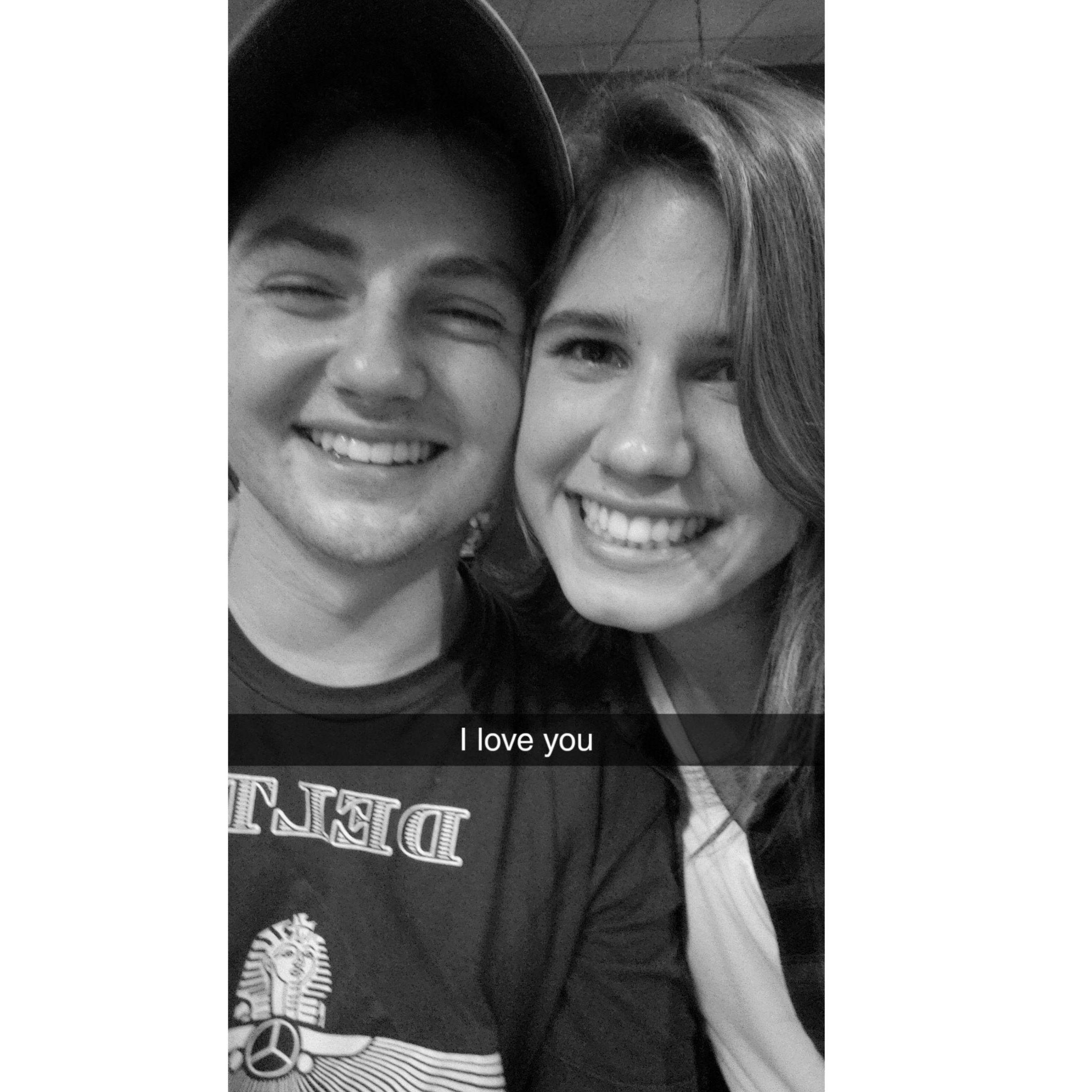 Kyle was the first to say "I love you" during Albion's 2018 homecoming weekend. Although I don't know how I ever could, judging by the caption, I really did not want to forget this moment 😂