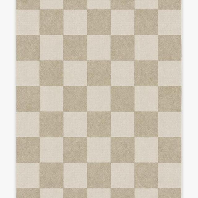 Jaque Checkered Stone Rug
