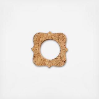 Quinta Cork Napkin Ring, Set of 4