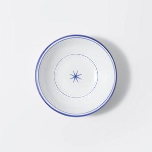 William White Starry Pasta Bowl in Blue