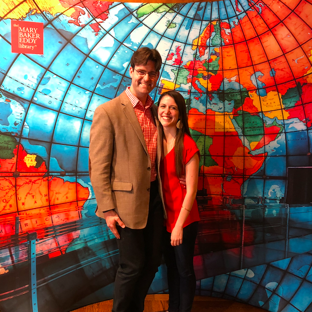 A super cool place to visit in Boston: Mary Baker Eddy Mapparium - a giant glass map globe you can walk inside!