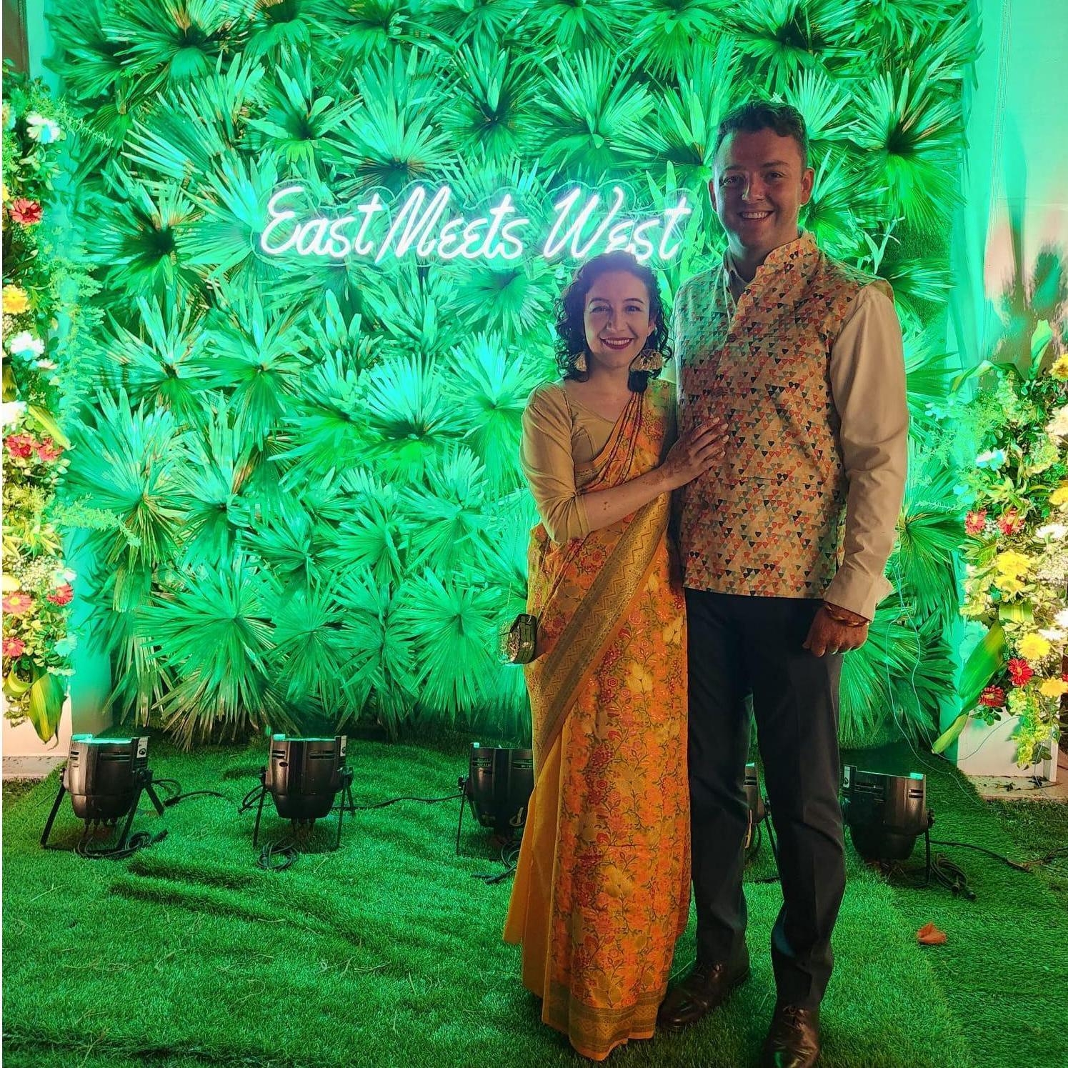 Our first Indian wedding, 2023