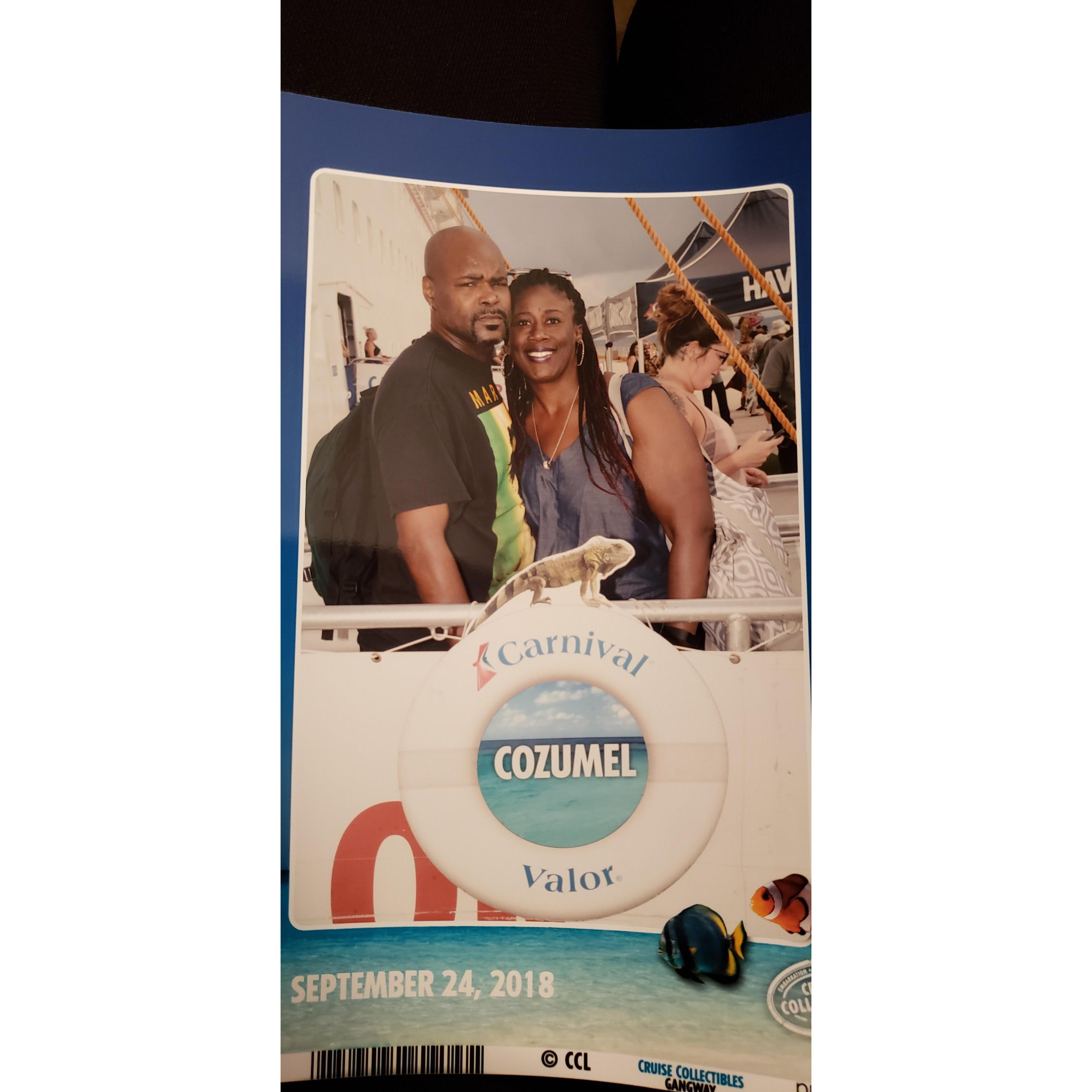 OUR FIRST CRUISE