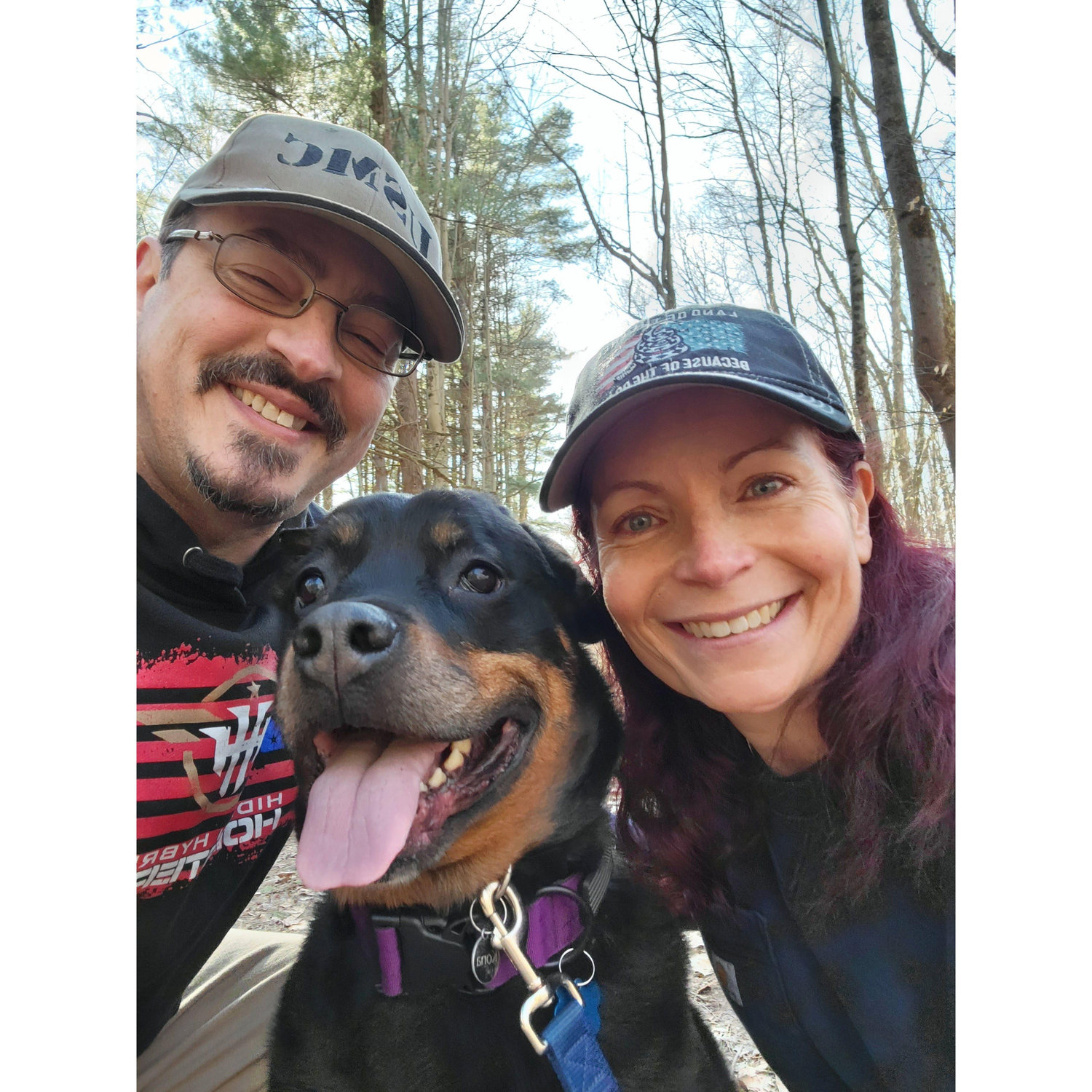 Hiking with Kona
