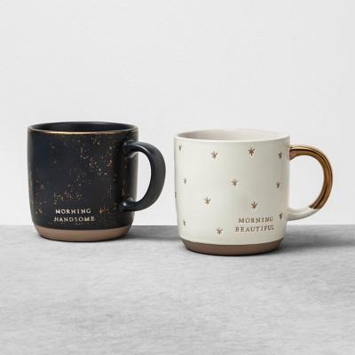 2pk Mug Hello Handsome / Hello Beautiful - Hearth & Hand™ with Magnolia