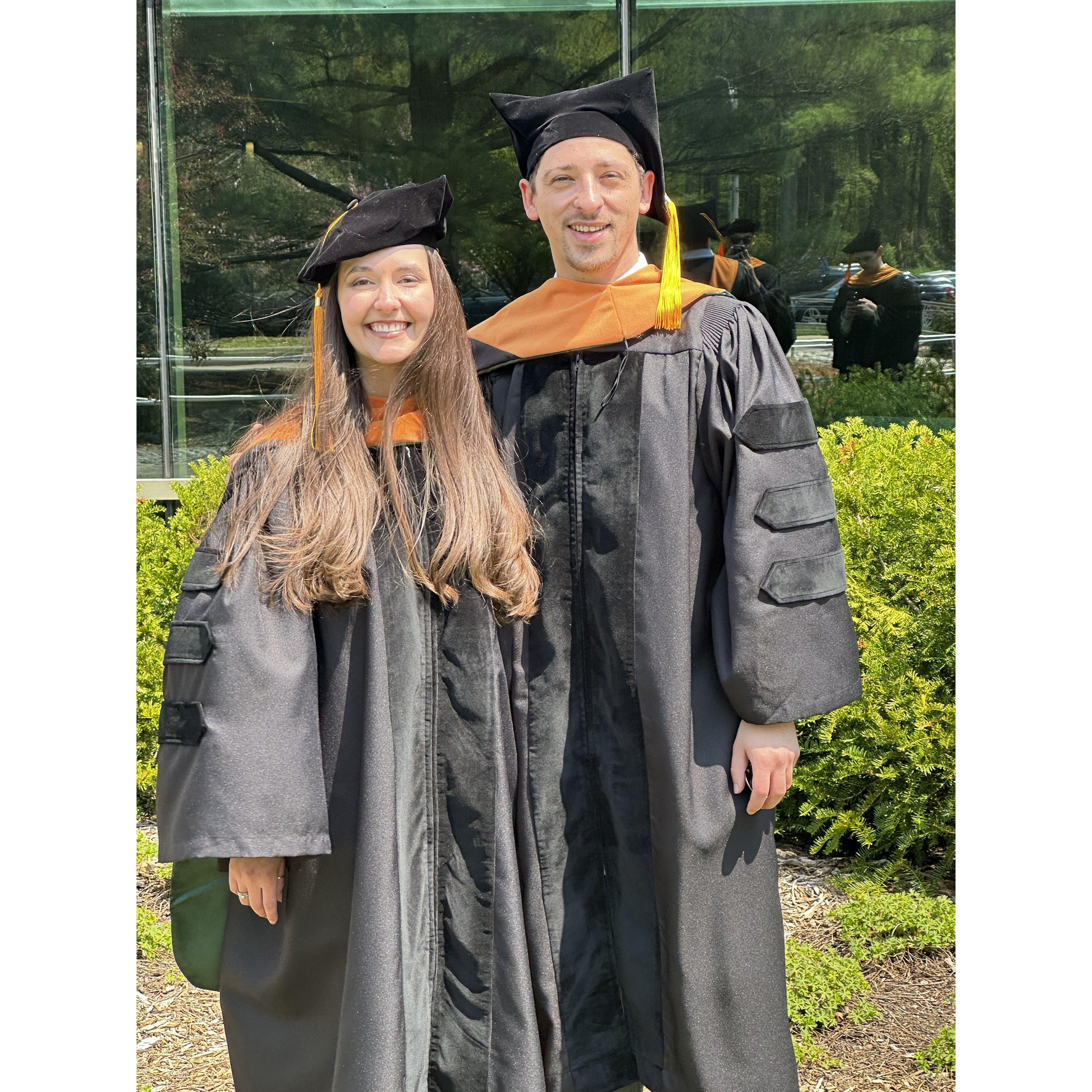 Our graduation from Michigan State University with our Doctor of Nursing Practice in Anesthesia!