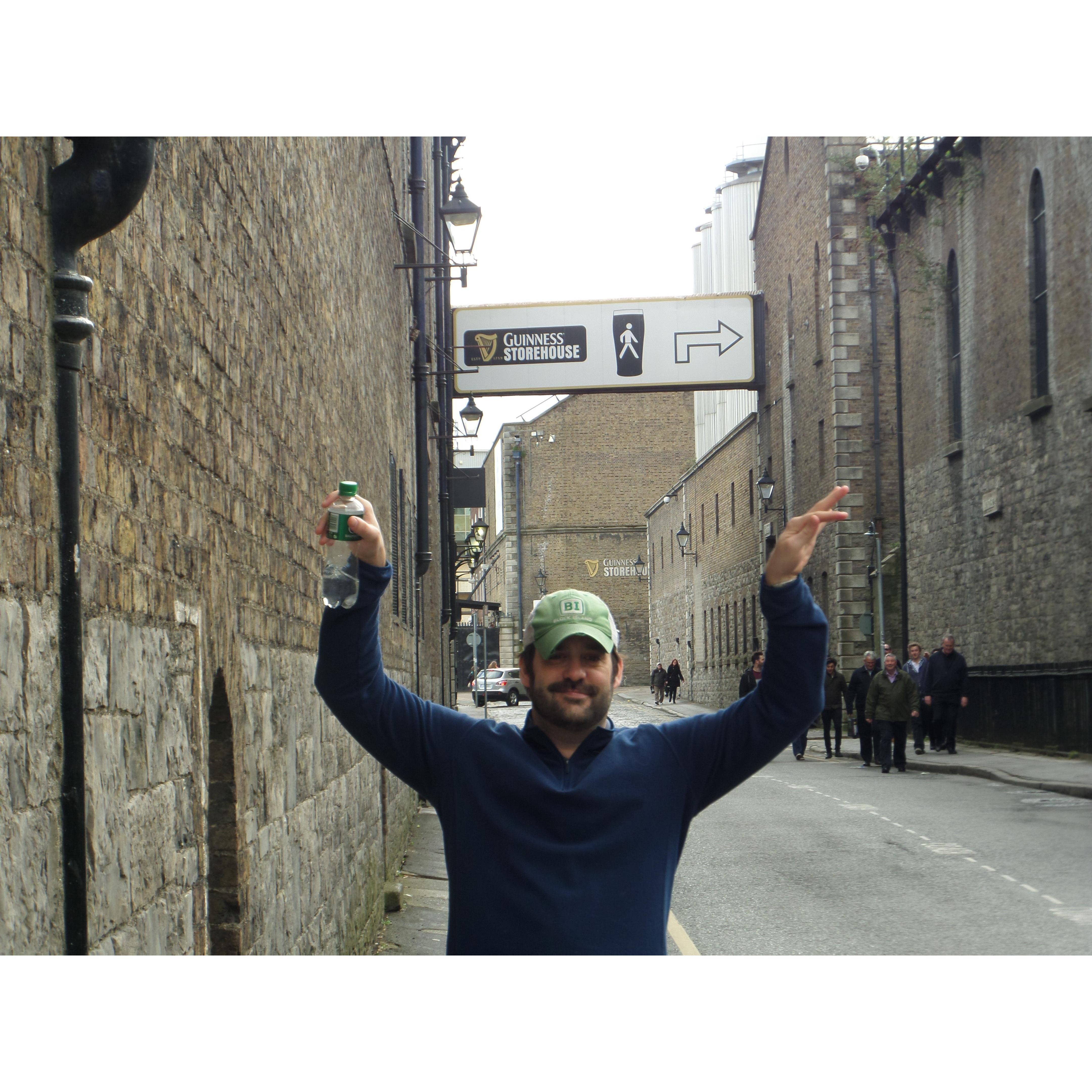 Omega at the Guinness Factory
