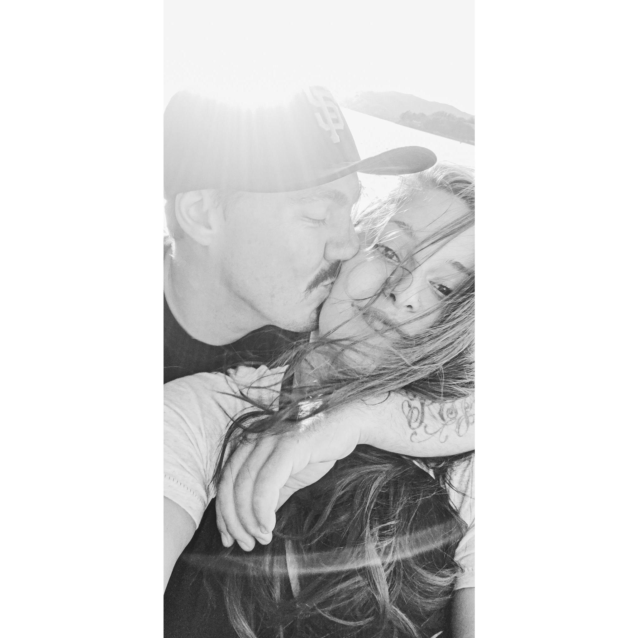 Our first Giants Baseball game together <3