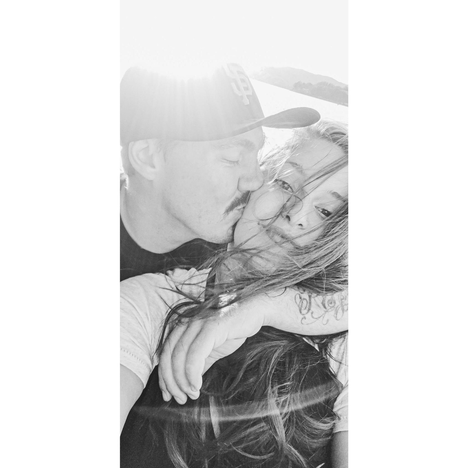Our first Giants Baseball game together <3