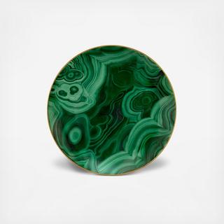 Malachite Dessert Plate, Set of 4