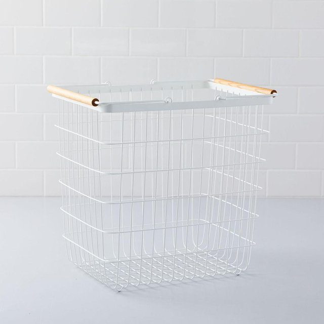 Wood Handle Basket, Large