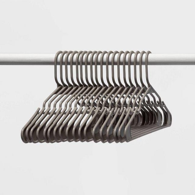 18pk Plastic Hangers - Room Essentials™