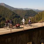 The Route of the Hiawatha mountain bike or hike trail