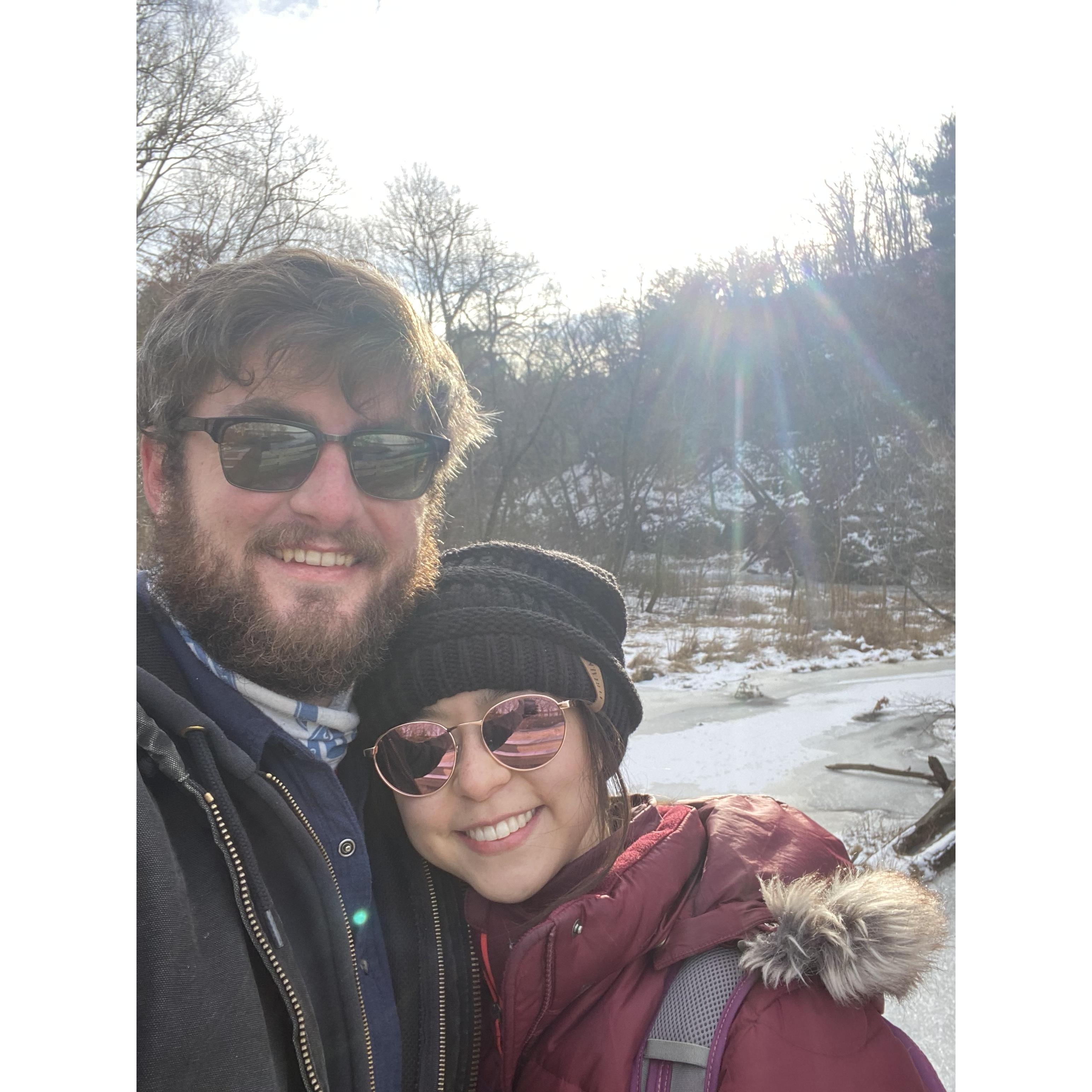 Mike plans an annual getaway to Starved Rock, his favorite State Park in IL.