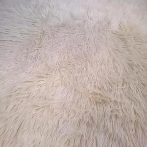 Boucherouite rug  5.4'x 6.7' White rug Flokati Rug berber rug area rug Boho rug moroccan rug  beni ourain Bohemian rug oushak rug  kilim rug