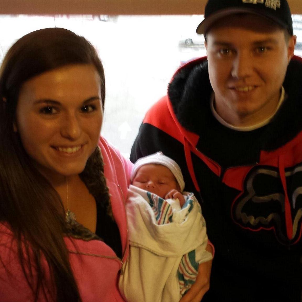 January 2014 - We became Uncle Corey & "Mimi"!
