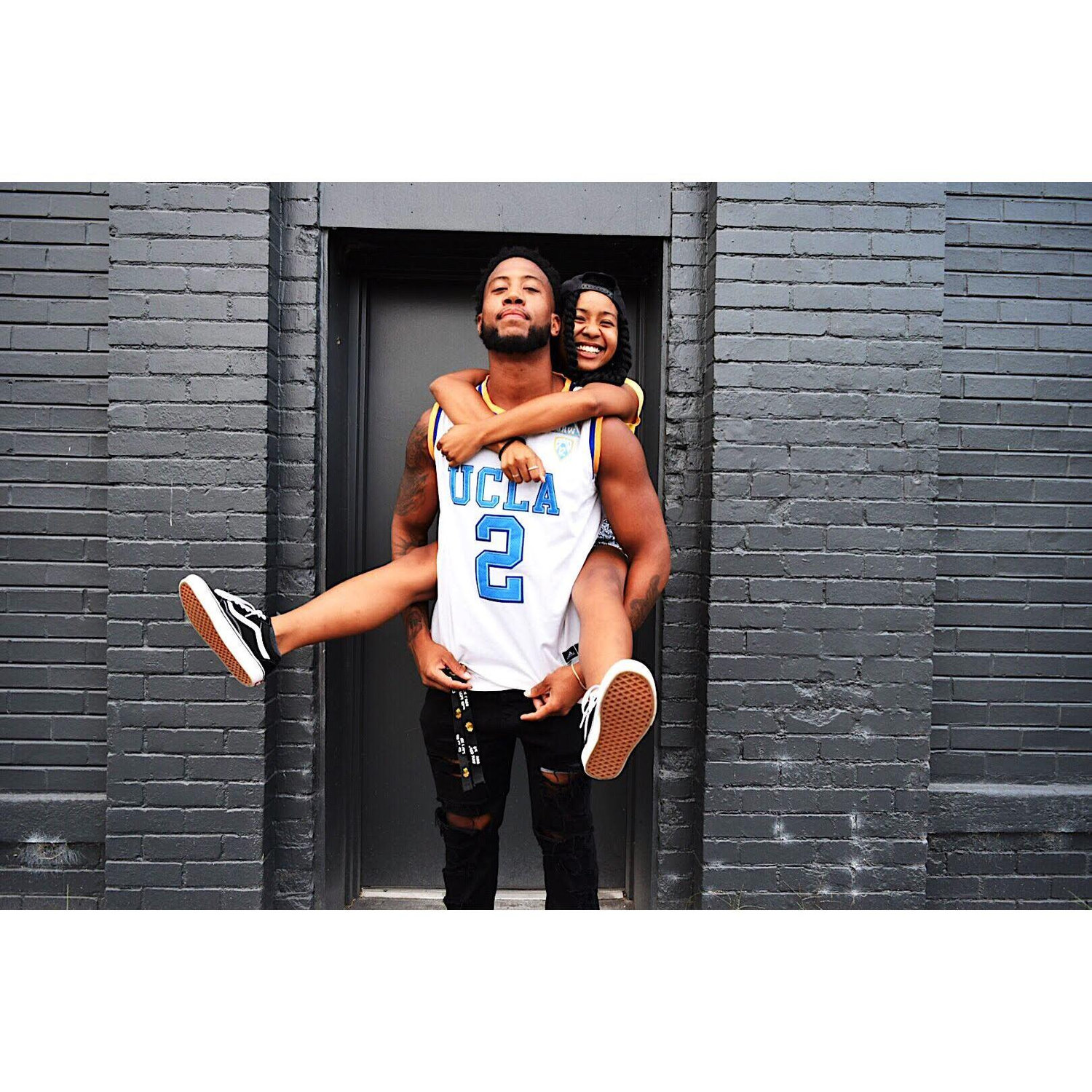 Our first photoshoot together (using a self-timer on my camera)