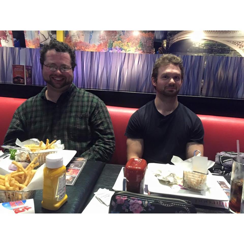 Geoff and Tyler joined us in the city on one of our first outings together as a couple. They had to make sure Idi was the right one for Chris.
(December 2015)