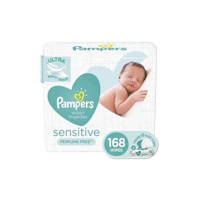Pampers Baby Wipes Sensitive - 168ct