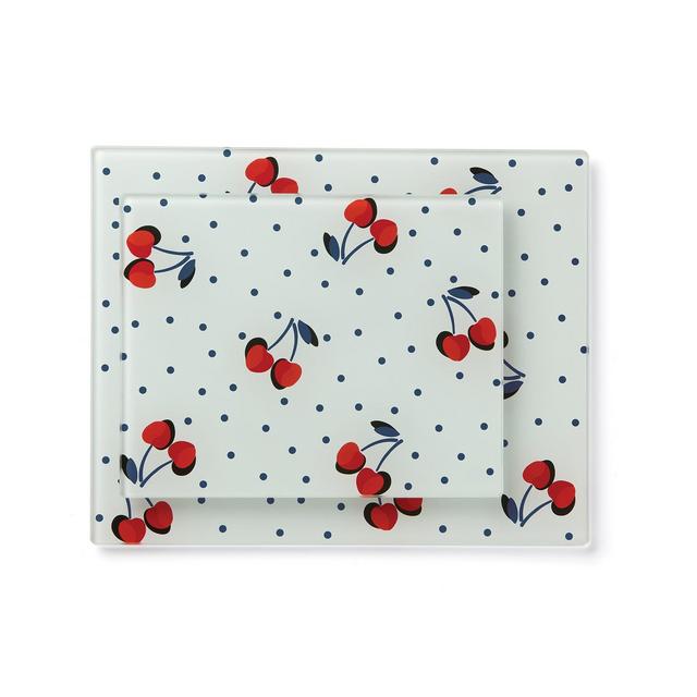 kate spade new york Vintage Cherry Dot Prep Boards, S/2