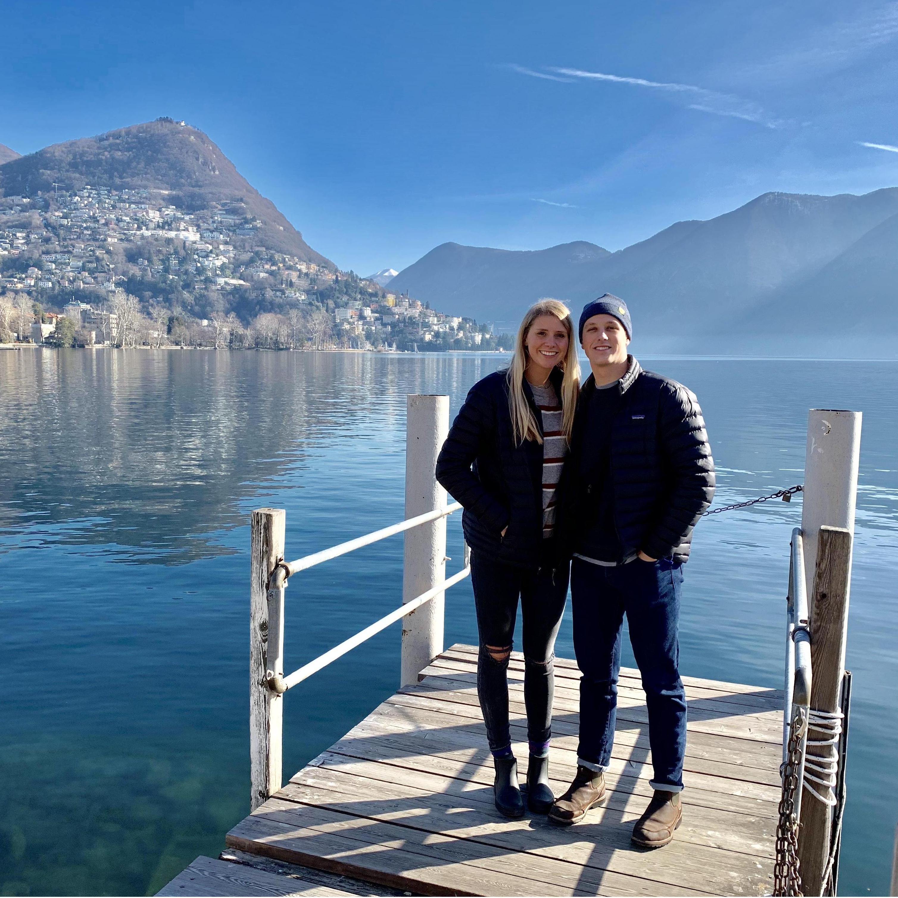 We took advantage traveling and made many trips to visit each other.