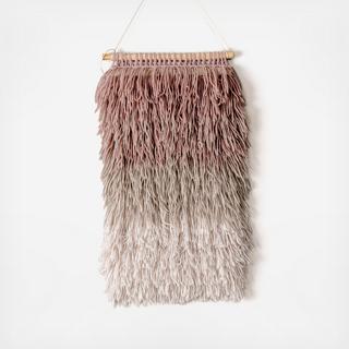 Gradient Shag Wall Hanging