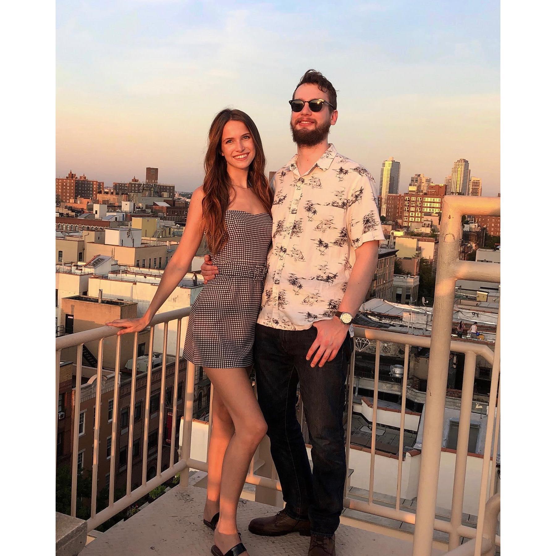 NYC during covid meant a lot of memorable rooftop hangouts