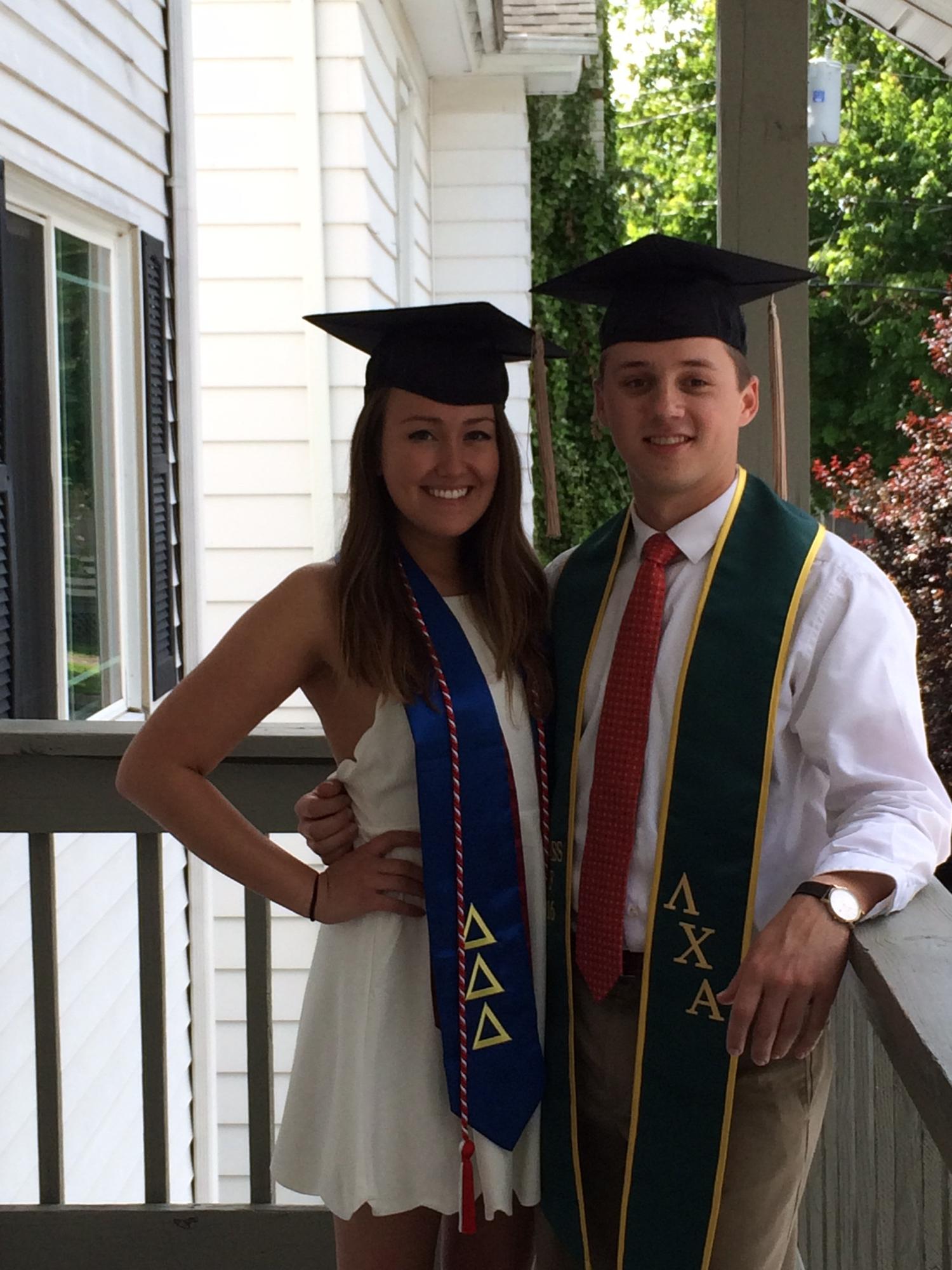 Virginia Tech Graduation & the first time our families met