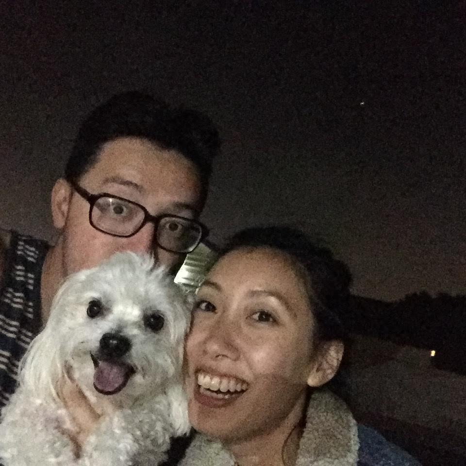 When we tried to take our first Fourth of July picture