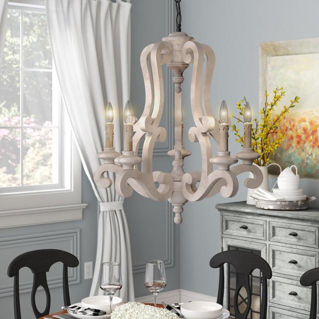 Bella 5 - Light Candle Style Classic / Traditional Chandelier