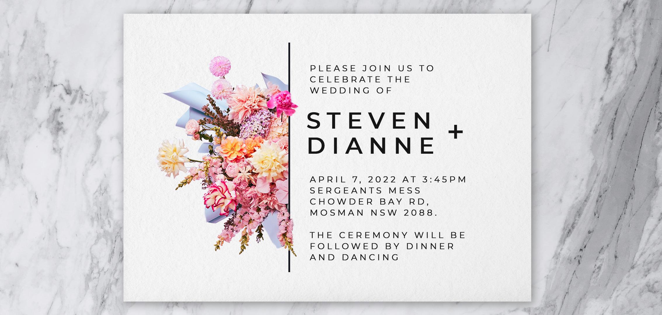The Wedding Website of Dianne Yui and Steven Penson