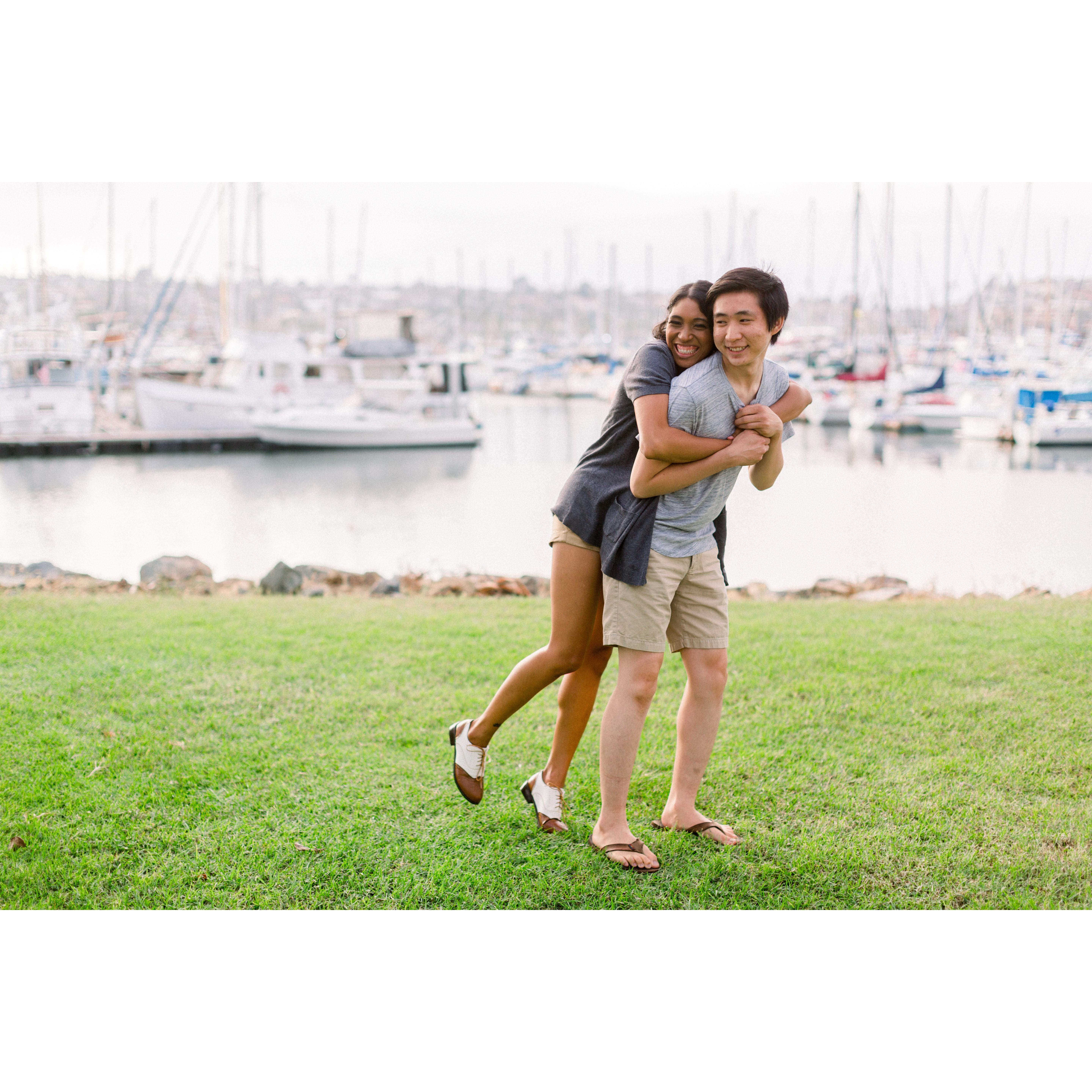 Engagement photoshoot in San Diego 2021