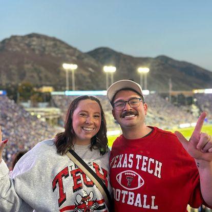My first Texas Tech Football game!