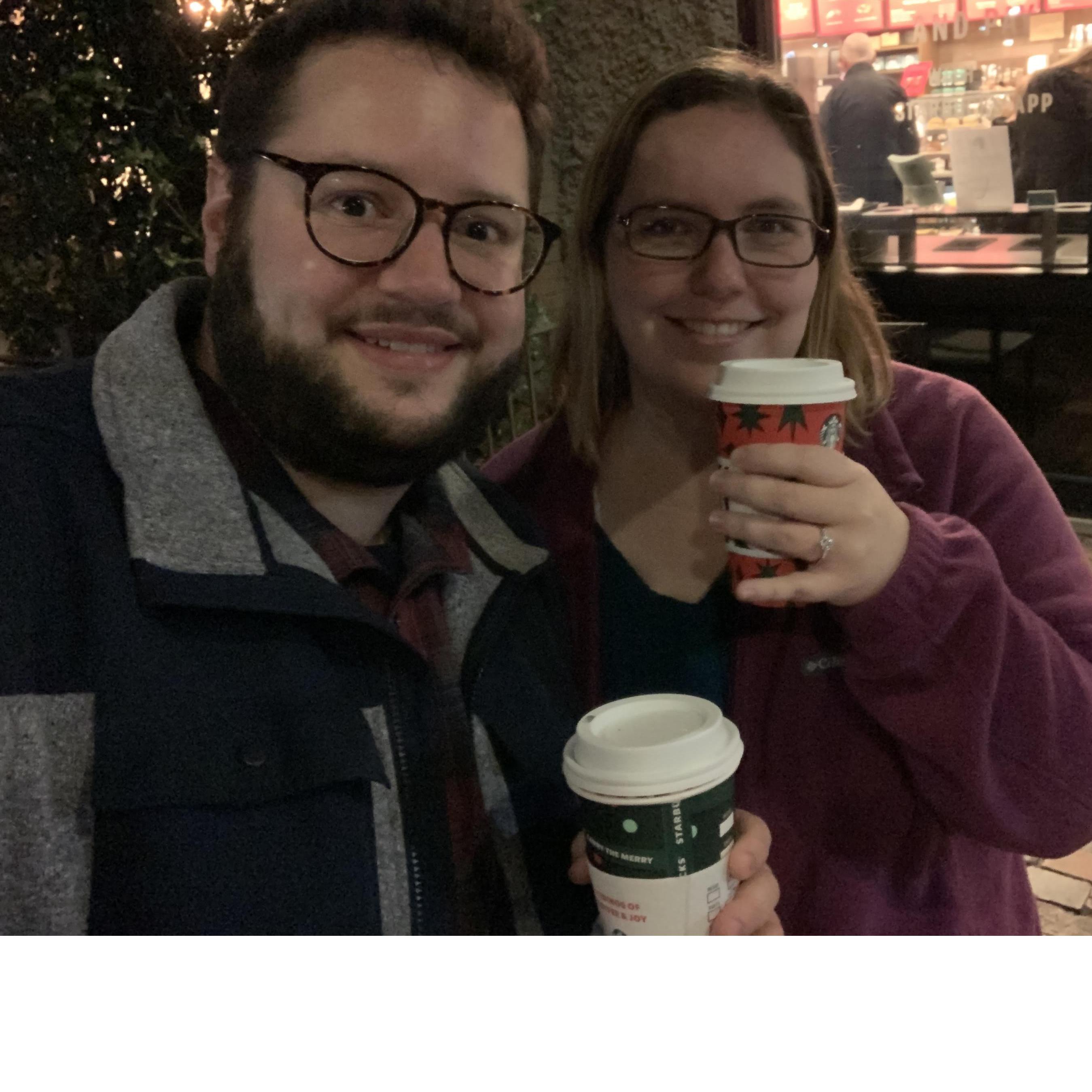 Celebratory Starbucks!