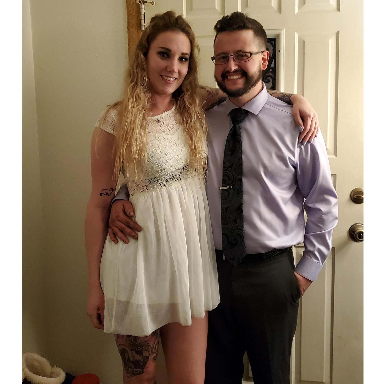 This is from the day we actually got married! 11.22.19