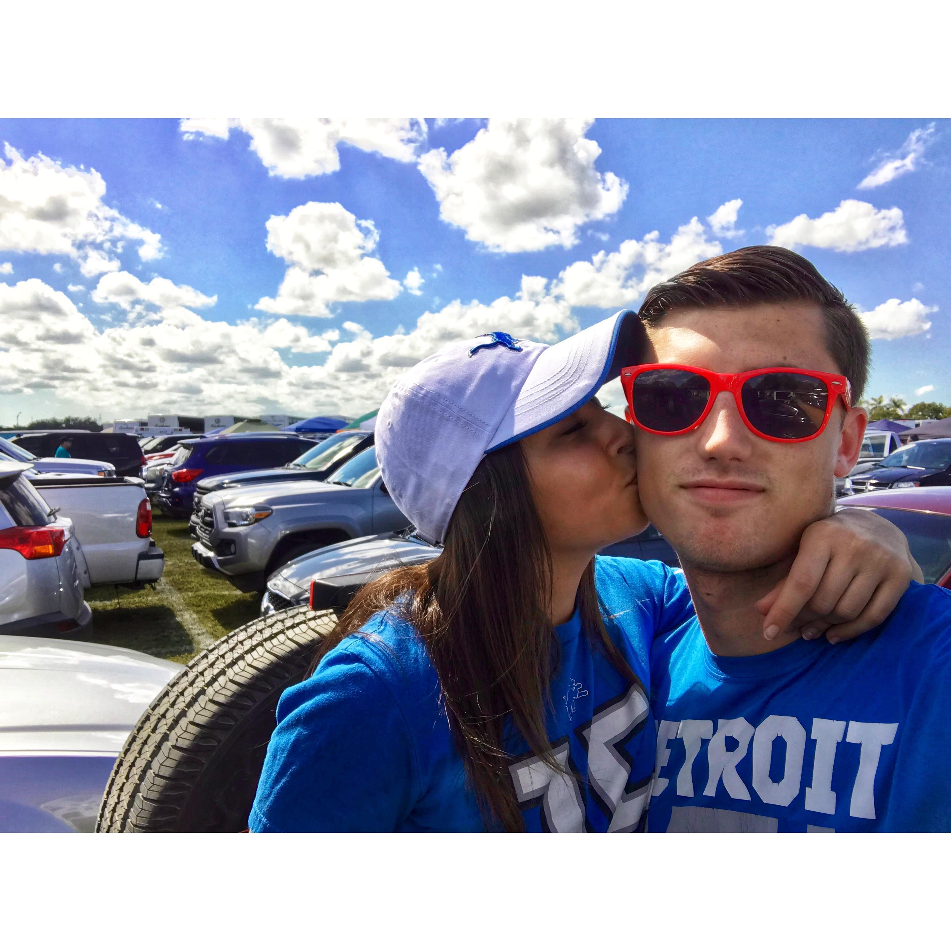Lions game in Miami!