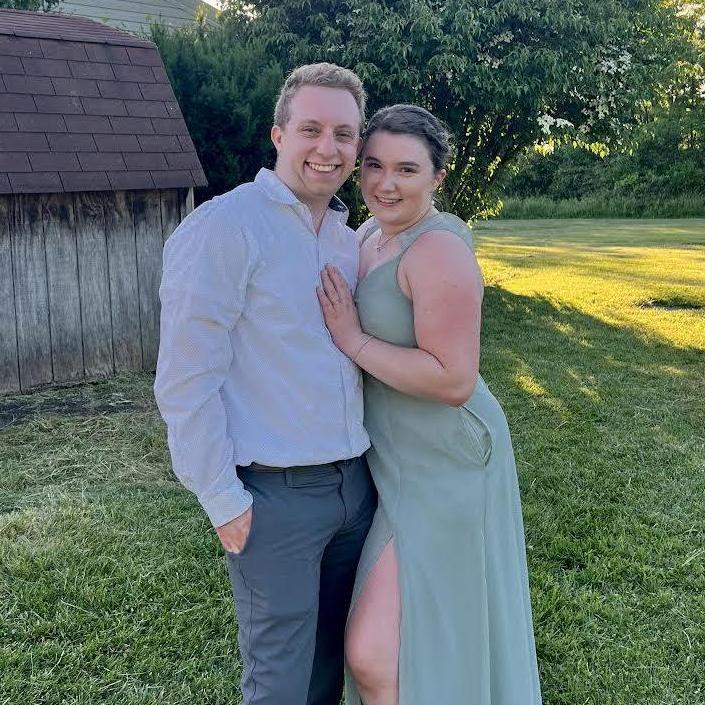 At Lex's friend Makenna's wedding! Lex may have had quite a few jello shots