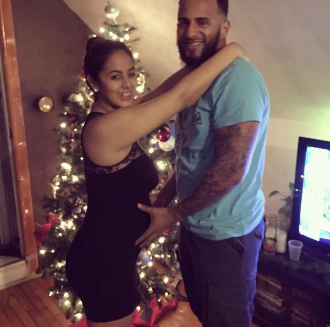 Excited to spend Christmas as soon to be parents