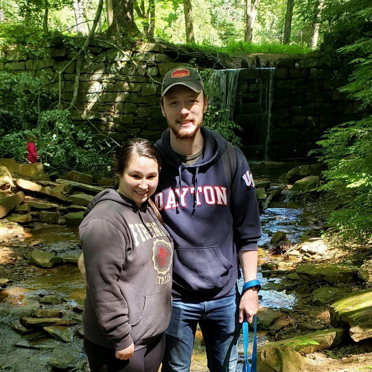 The dam at "Katie's Dam Hike". Cook Forest State Park, PA 2020