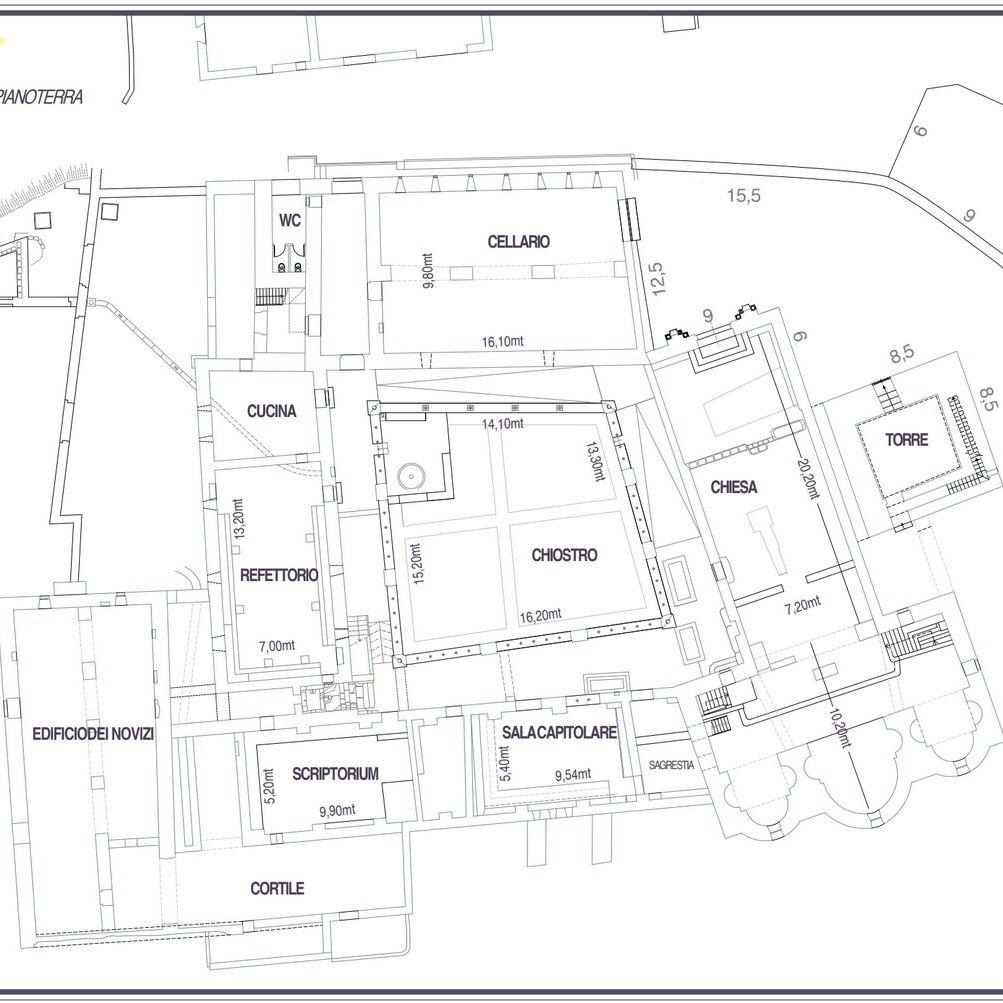 Map of first floor