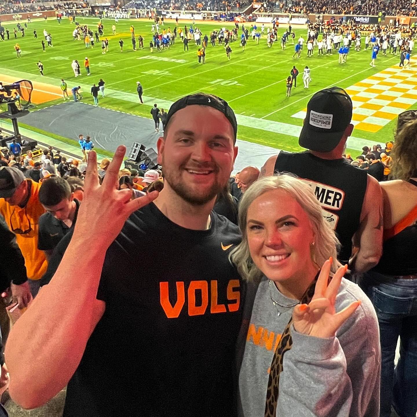 Our first Vols game!
