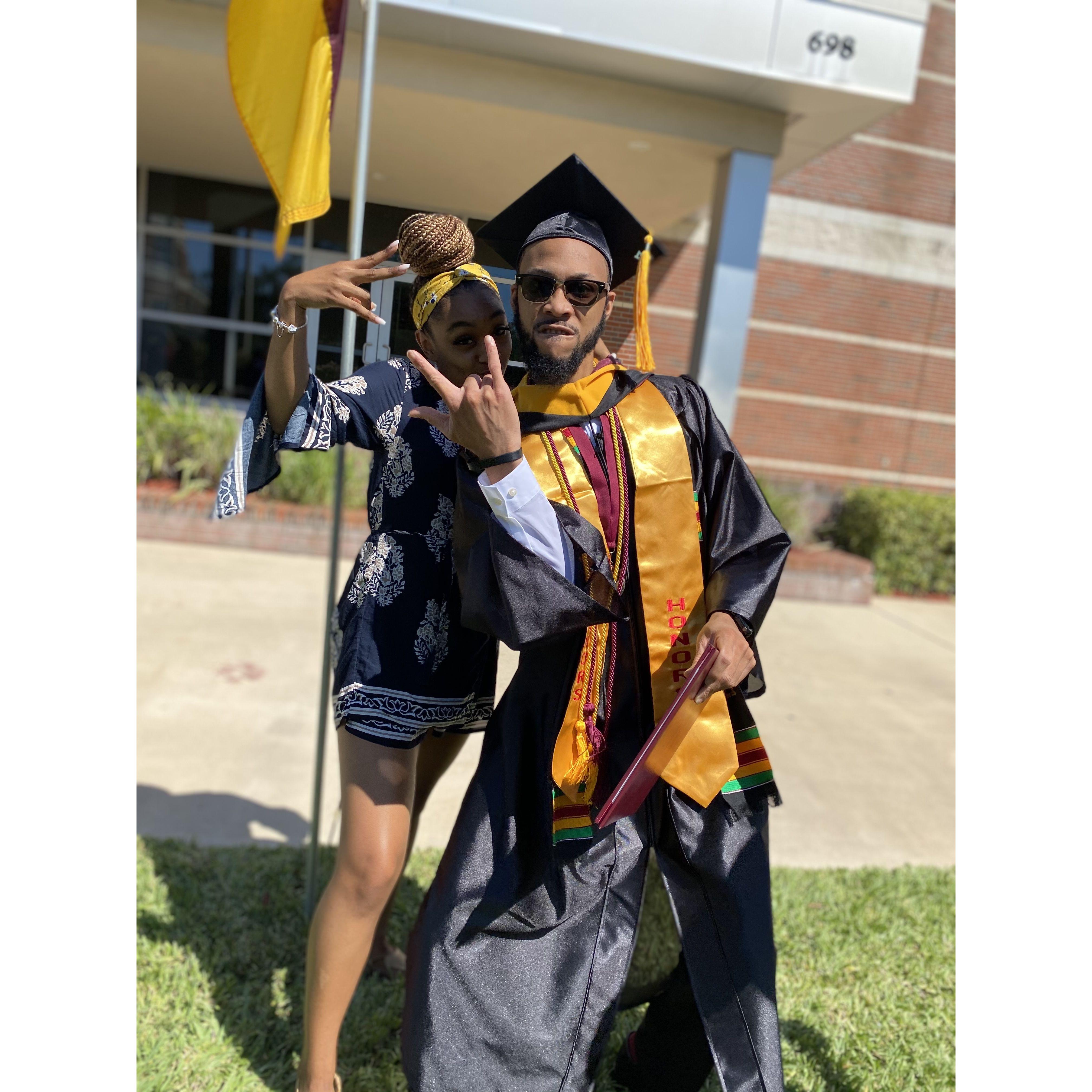 Antwon's graduation May 2021