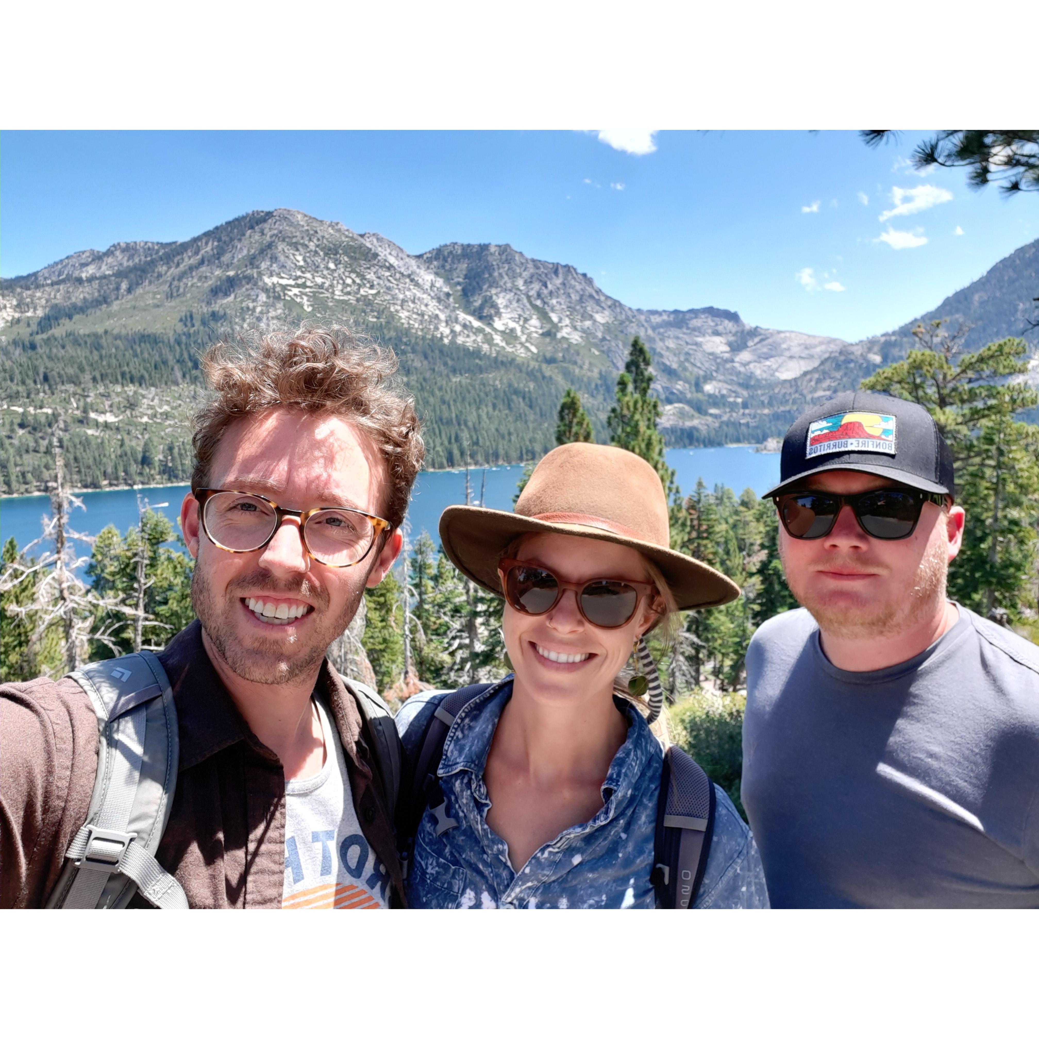 Andrew's buddy, Elliot, made the epic trip out to California and stayed for a bit.