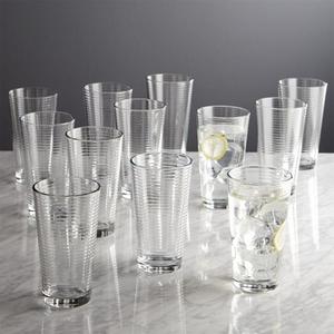Rings Cooler Glasses, Set of 12