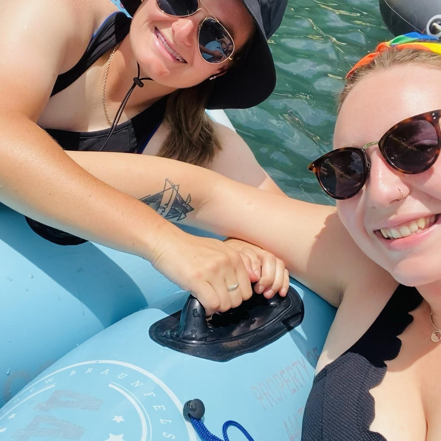 Sooooo we just started taking It day by day, and taking advantage of every free moment we had to just explore and enjoy life! Specifically by floating every river we could find during the Summer. ☀️