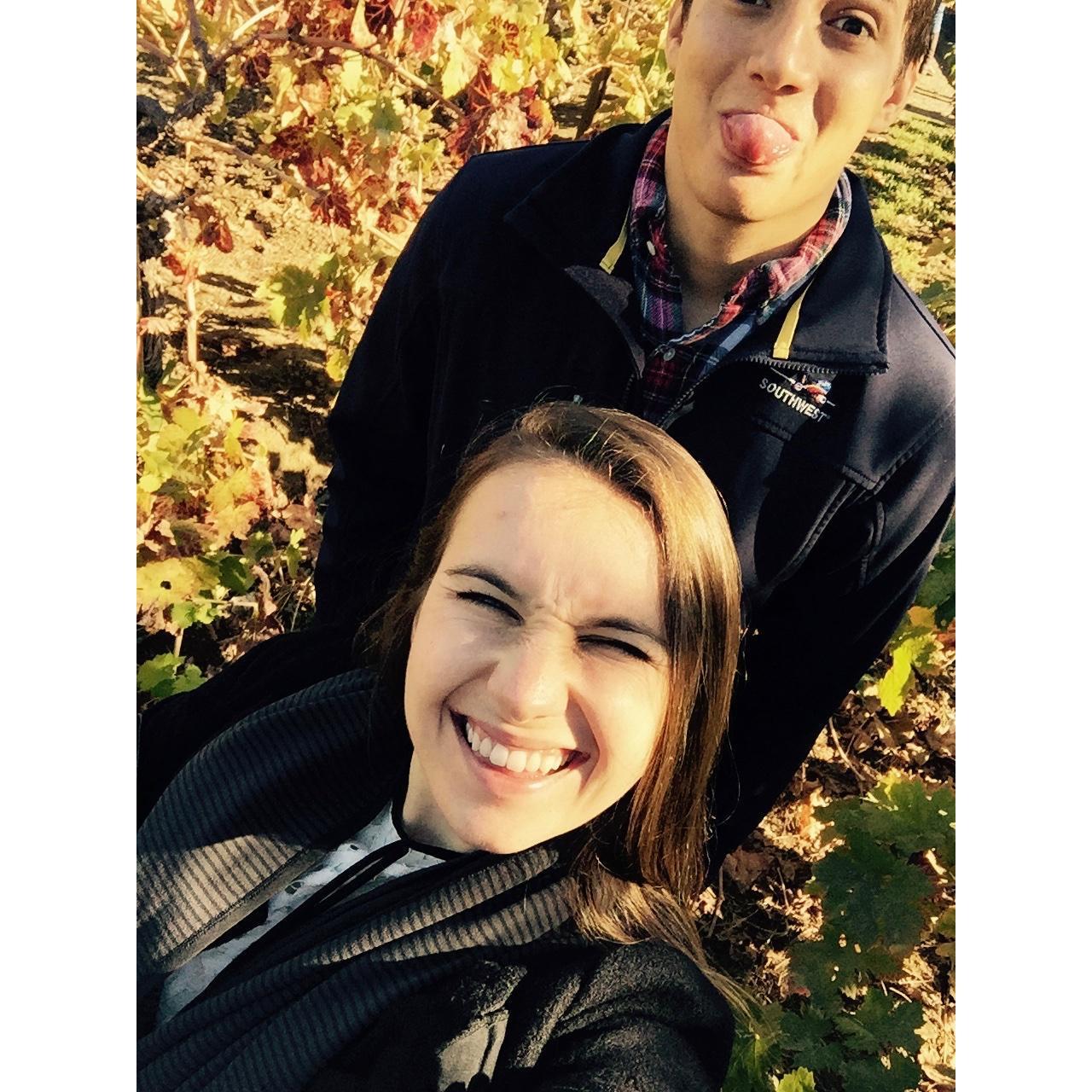 A Napa Valley birthday surprise! 2015